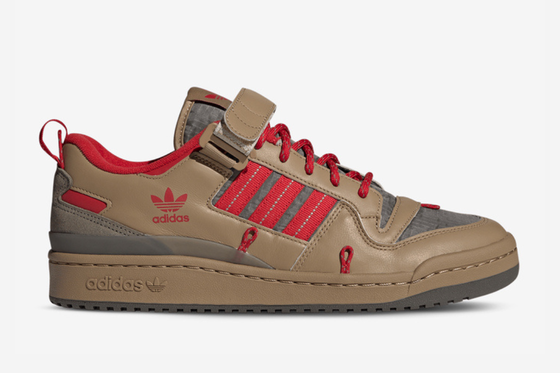 adidas originals forum 84 camp low cardboard scarlet utility grey