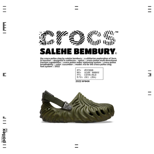 "CROCS X SALEHE BEMBURY"