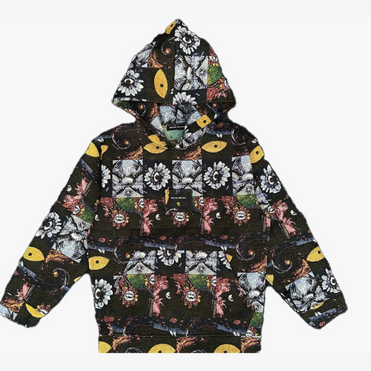 JAQUARD HOODIE