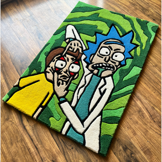 Rick & Morty Rug