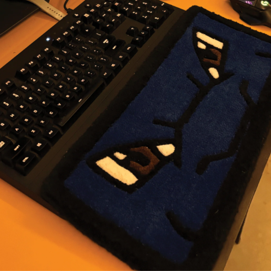 Bulbasor Keyboard Rug