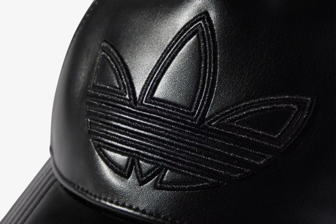 Adidas Originals POLYURETHANE TREFOIL OUTLINE BASEBALL CAP