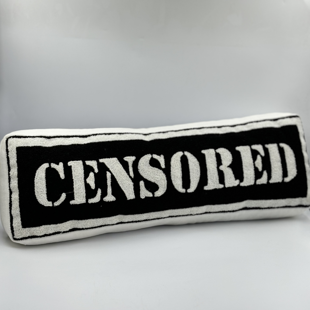 CENSORED CUSHION