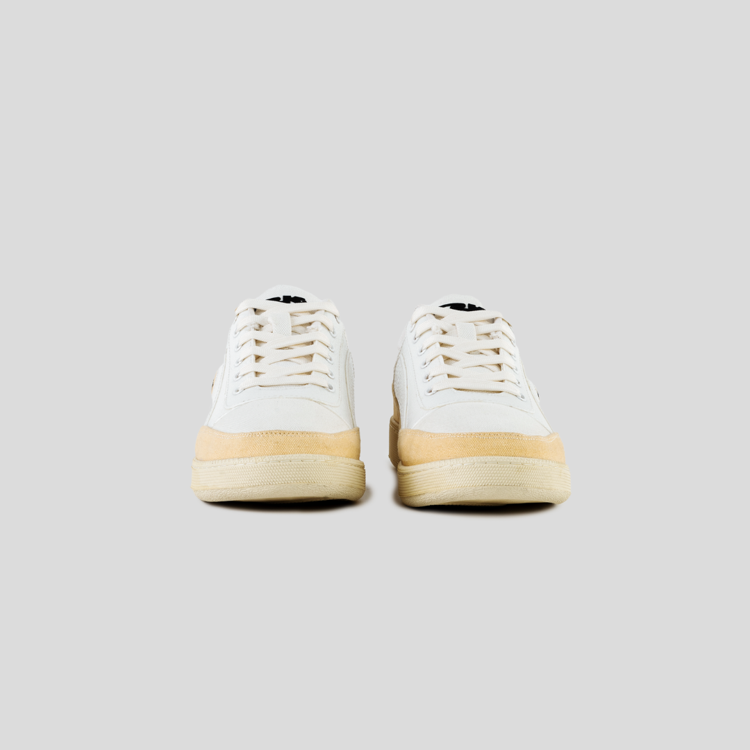 Thaely Aged Beige Y2K Pro | Sustainable Sneakers