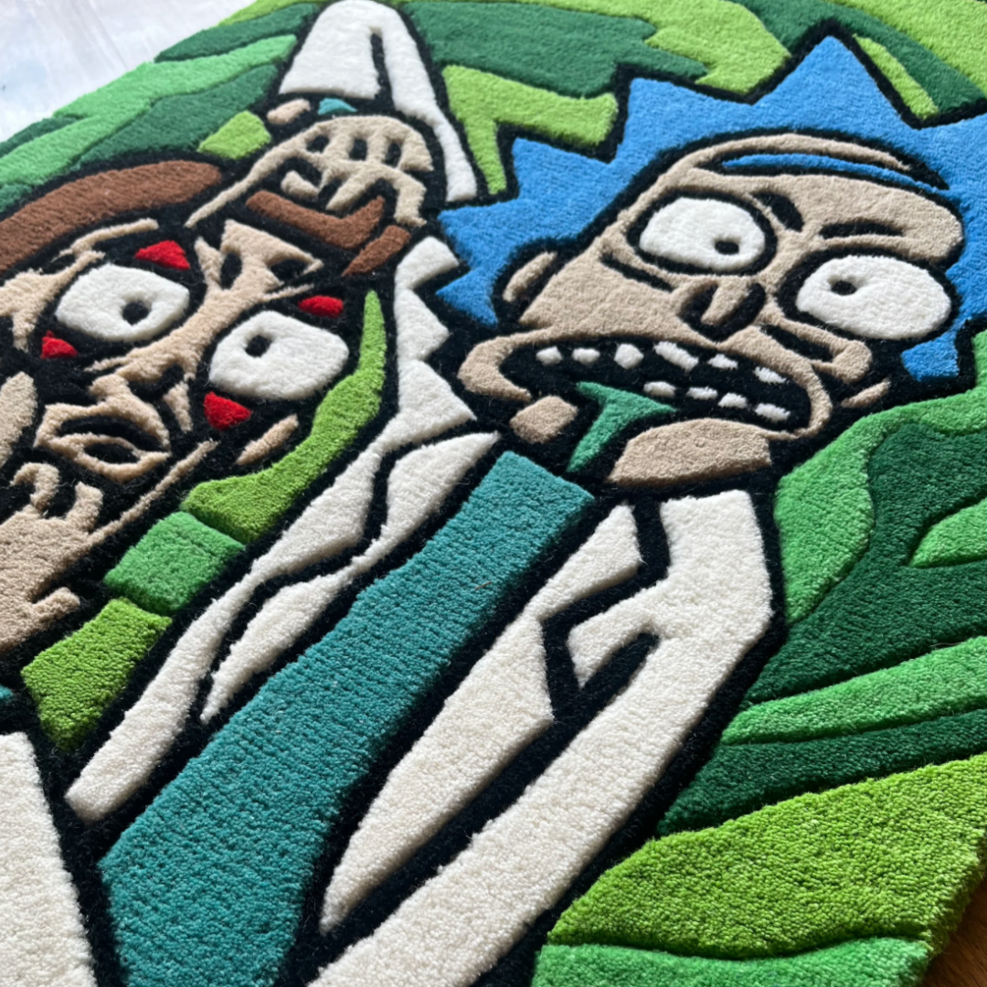 Rick & Morty Rug