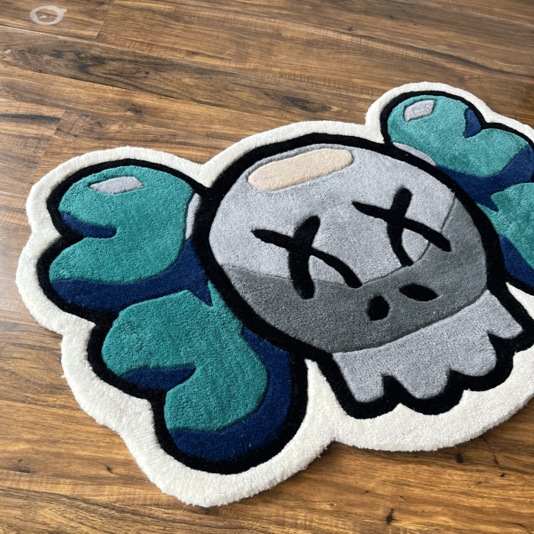 KAWS FACE RUG