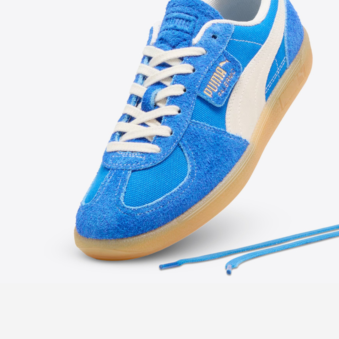 PUMA PALERMO VINTAGE 'HYPERLINK BLUE/FROSTED IVORY'