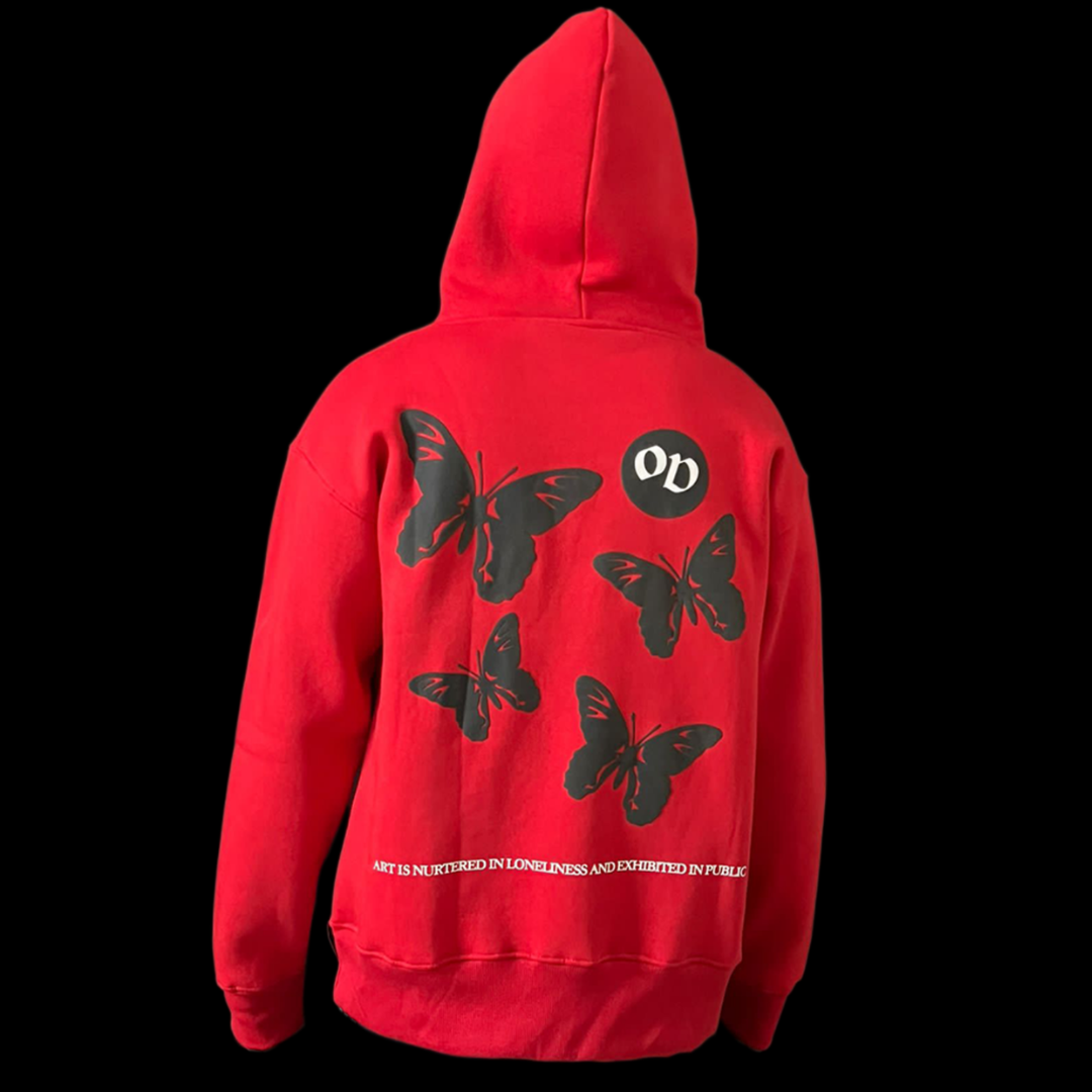 BUTTERFLY ART HOODIE